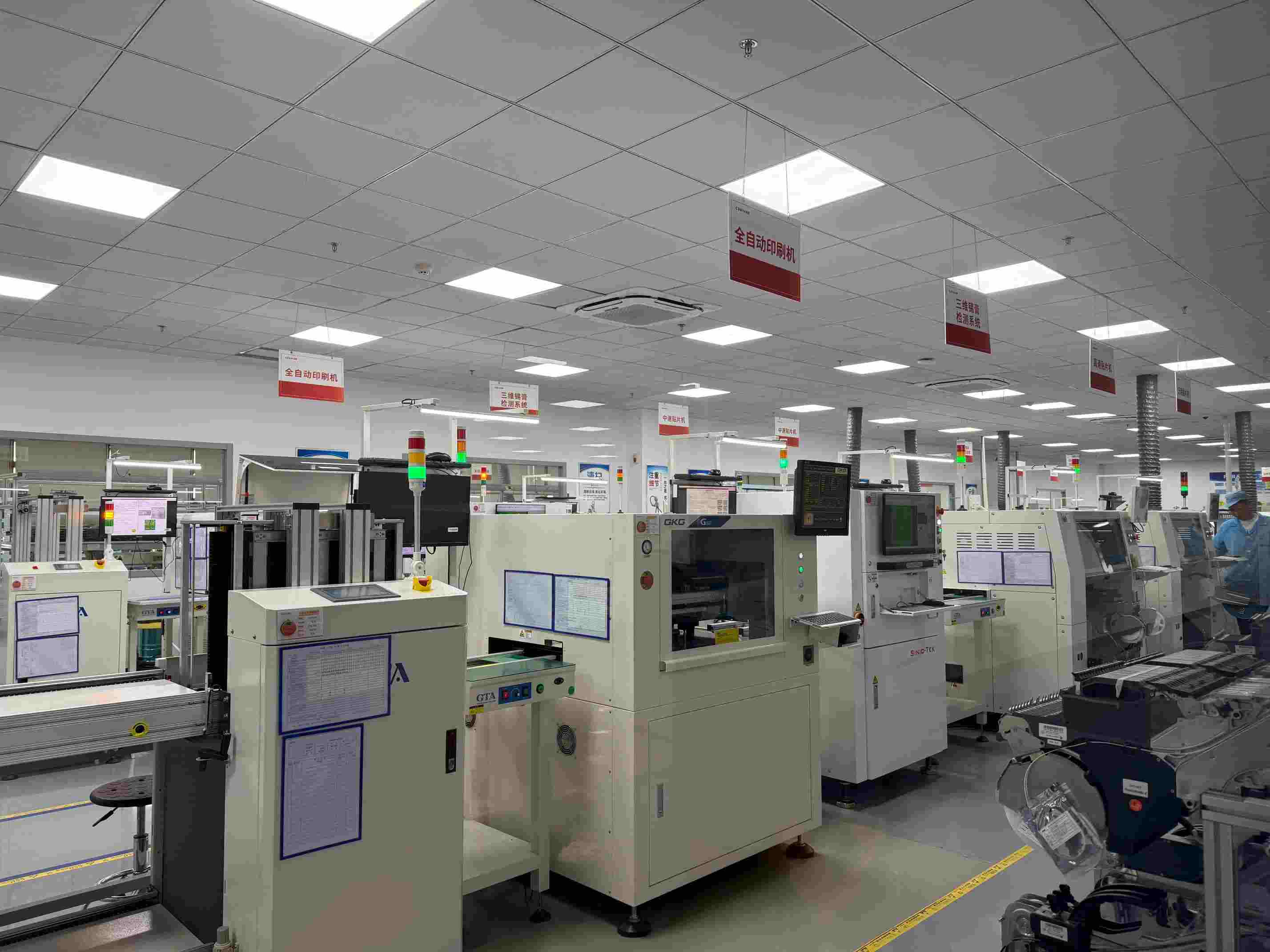 YT Electric PCBA Production Line of Active Harmonic Filters